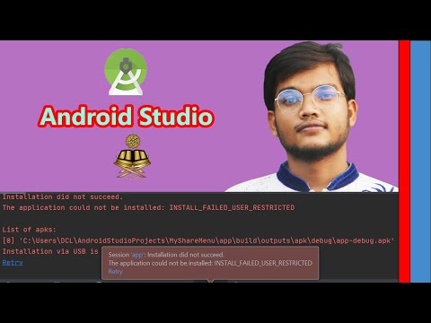 Session 'app': Installation did not succeed. The application could not be installed: INSTALL_PARSE_.