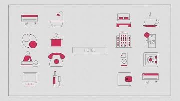 Flat Animated Icons Library After Effects Template