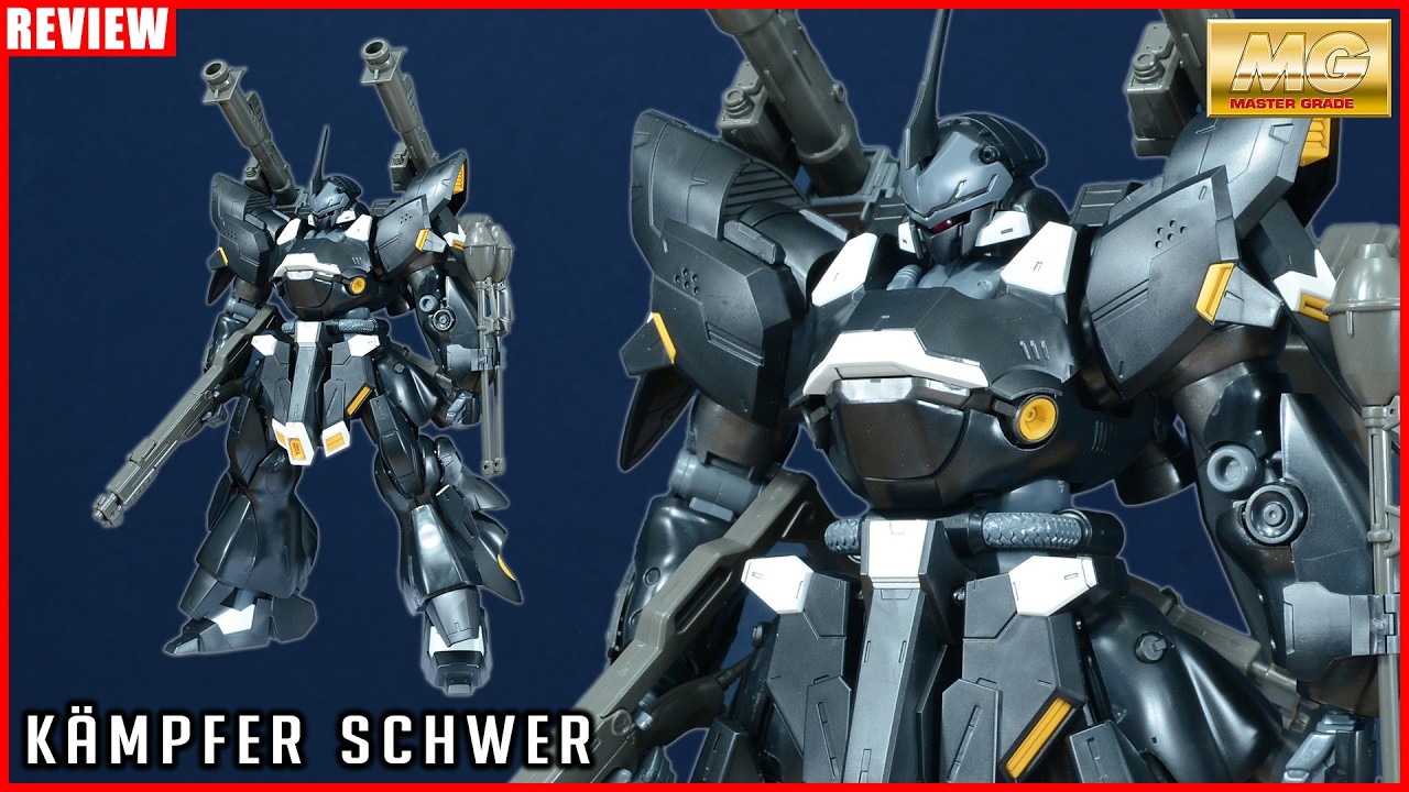 MG 1/100 KÄMPFER SCHWER [REVIEW] - YouTube