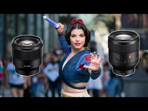 Sony FE 85mm 1.8 vs G Master 85mm 1.4 w/ XPLOR 600 [WonderCon 2017]