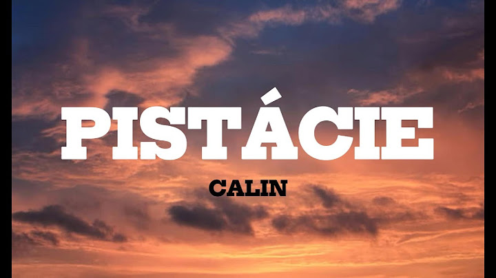 Calin - Pistácie (feat. Sofian Medjmejd) - Lyrics