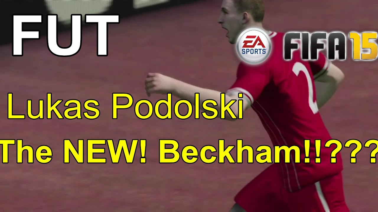 FIFA 15| FUT| Lukas Podolski is the NEW! Beckham!!???