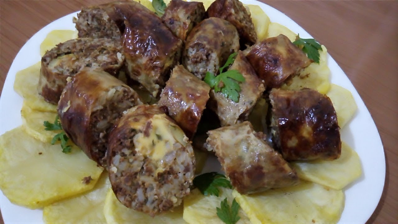 أم عبد الودود | مصران خروف محشي بنة وطراوة