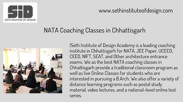 NATA Coaching Classes in Chhattisgarh