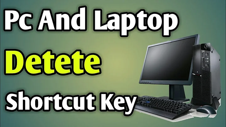 Laptop Delete Shortcut | Shortcut Keys Of Delete | Shortcut Keys Of Computer Delete