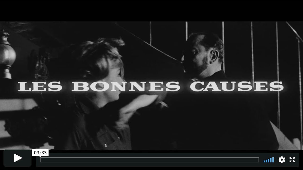 Les Bonnes Causes Film Complet Youtube