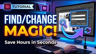 Adobe InDesign Find/Change Magic! Save Hours of Work in Seconds 🚀 #indesigntutorial