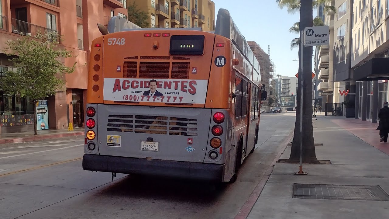 洋楽 California Full Ride LA Metro Line 180 Pasadena City College to