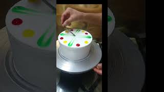 Amazing rainbow colour full multi cake design #shorts #trending #ytshorts #viral #youtube
