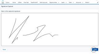 Signature Capture embedded in a Flow screenshot 5