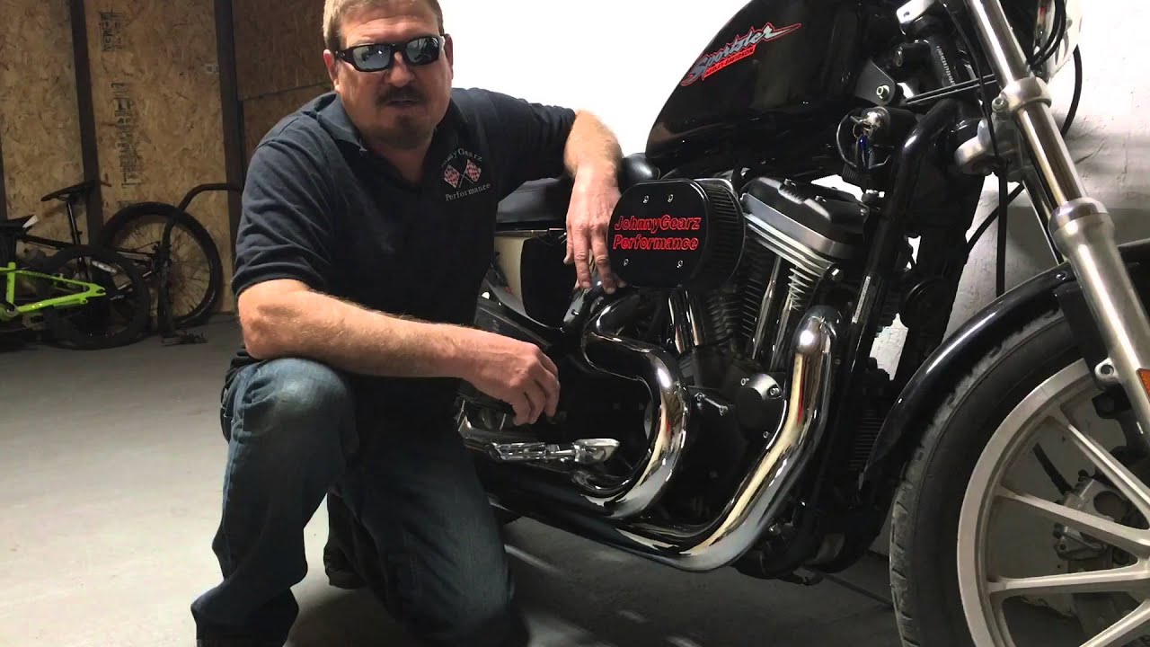 Harley Sportster 883 to 1200 conversion YouTube
