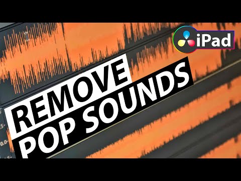 How To Remove POP SOUNDS in DaVinci Resolve iPad