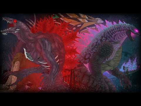 GODZILLA_404 vs EVOLVED GODZILLA,BEHEMOTH,MOTHRA || FULL ANIMATION