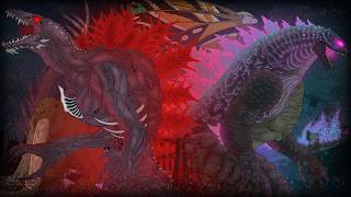 GODZILLA_404 vs EVOLVED GODZILLA,BEHEMOTH,MOTHRA || FULL ANIMATION