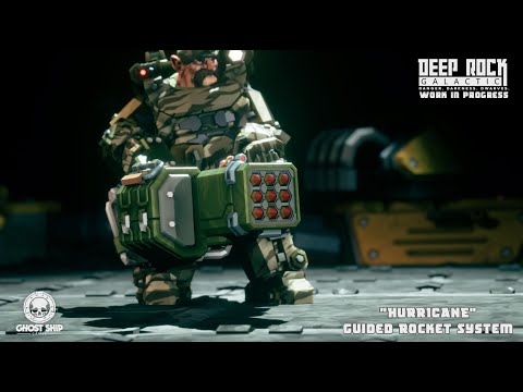 Deep Rock Galactic - Weapon Teaser - "Hurricane" Guided Rocket System