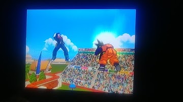 Dragonball Z Budokai 2 Android 17 Power Falling Star on Goten Attempt Gyaku Ryona