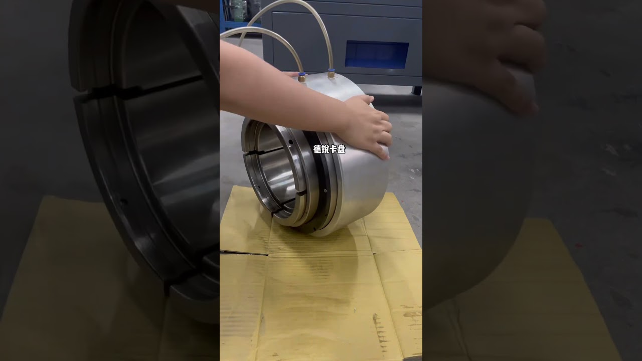 Large through-hole pneumatic chuck hydraulic chuck 200 through-hole hollow