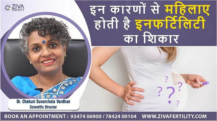 What increases infertility rate in female in Hindi || Dr. Chekuri Suvarchala