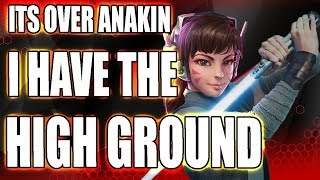 PRO DVA COACHING | KEEP THE HIGH GROUND | Dva Gameplay and Feedback
