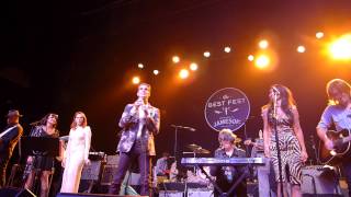 Perry Farrell &amp; Wayne Coyne (and more) - &quot;Here Comes The Sun&quot; - Georgefest 9/28/14