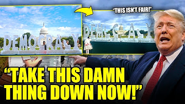 D.C. Stuns Trump With HUGE Protest Sculpture In The Capitol