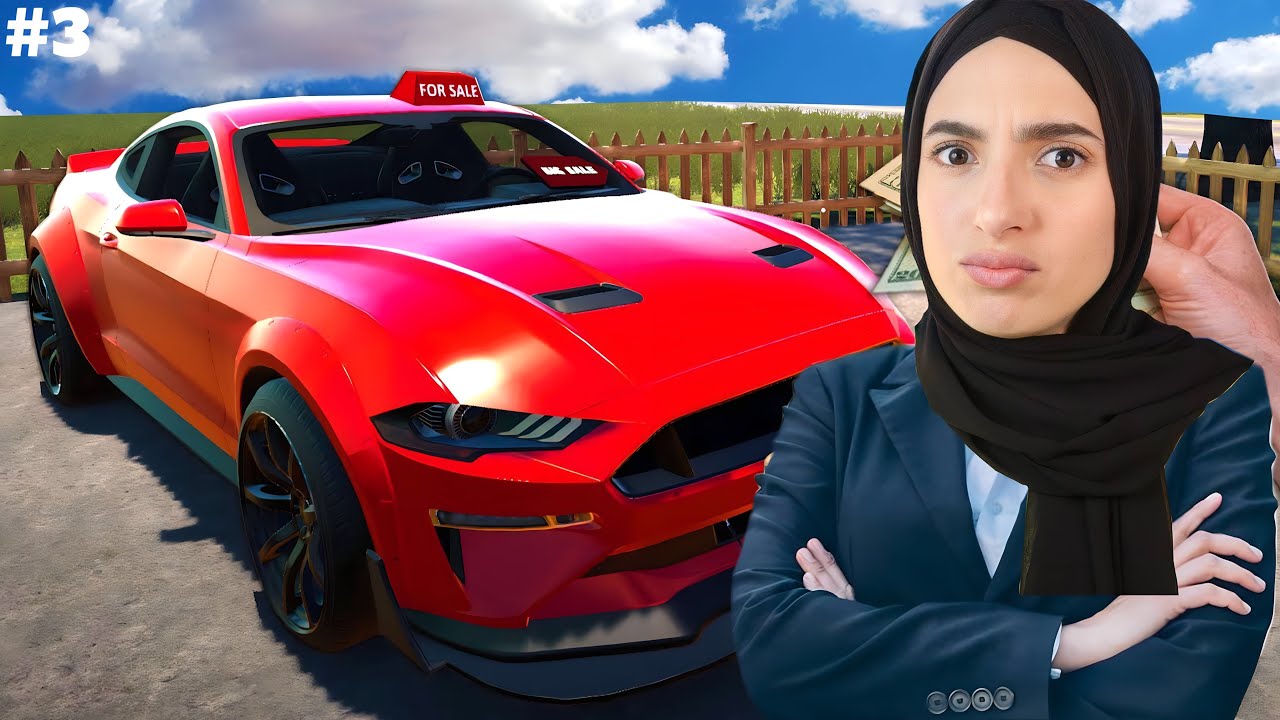 اشتريت سيارة اسطورية من المزاد بسعر رخيص ( محاكي محل السيارات 3# ) Car For Sale Simulator 2023