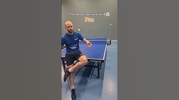 The Ghost Serve Like A #pingpong #tabletennis