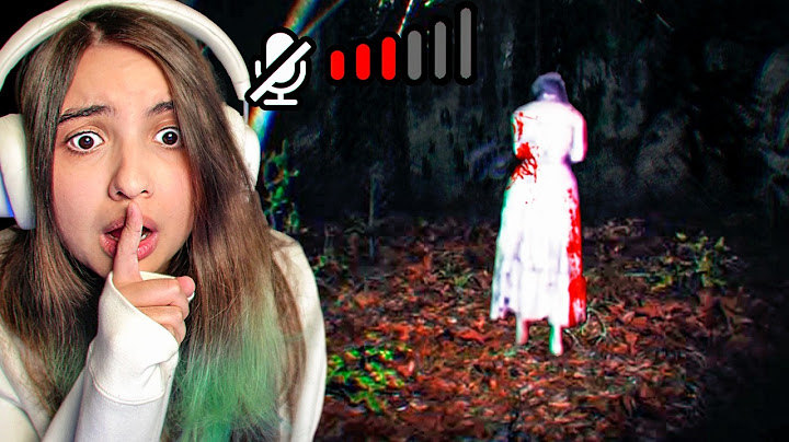 SE EU GRITAR, ESSE JOGO DE TERROR OUVE MEU MICROFONE...