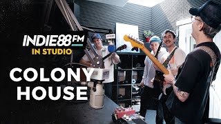 Colony House perform 'You Know It' live in the Indie88 Studio