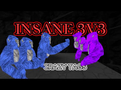 Insane 3v3 Gorilla Tag Scrim (CRAZY TAGS)