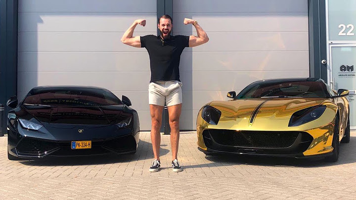 JOEL BEUKERS KOOPT FERRARI | LAMBO?
