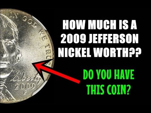 How Much Is A 2009 Jefferson Nickel Worth? Valuable Modern Rare Key Date!!