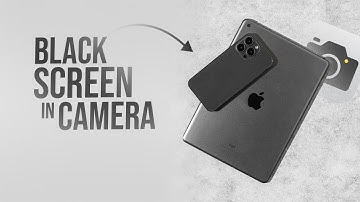 How to Fix iPad Camera Black Screen (tutorial)
