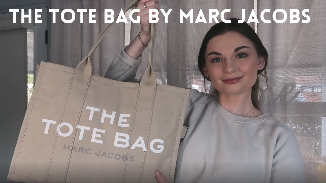MARC JACOBS THE TOTE BAG LARGE BEIGE | WIMB 2022 - YouTube