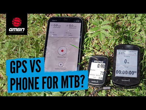 GPS Unit Vs Smart Phone | Which Is Better For Mountain Biking?