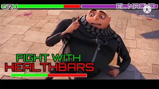 Deable Me 2 2013 Final Battle Gru Vs El Macho With Healthbars
