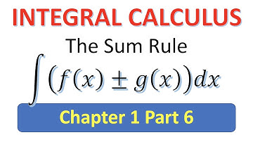INTCALC1.06 The Sum Rule in Integration