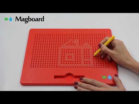 Видео обзор Магнитный планшет для рисования Magboard