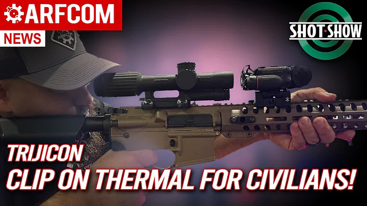 Clip on Thermal for Civilians! | Trijicon | Shot Show 2025