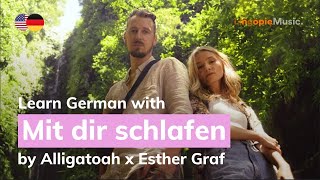Alligatoah x Esther Graf - Mit dir schlafen (Lyrics / Liedtext English & German)