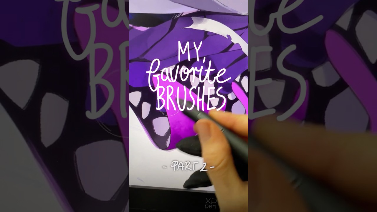 I Use These Brushes To Render My Digital Art 