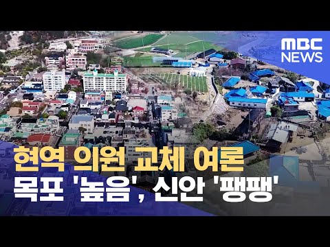 목포시 <strong>현역의원</strong> 물갈이 여론 높아 (2023.08.17/뉴스데스크/여수MBC)