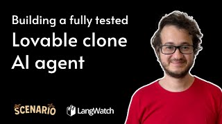 Building a Lovable clone AI Agent in Python fully tested with Scenario