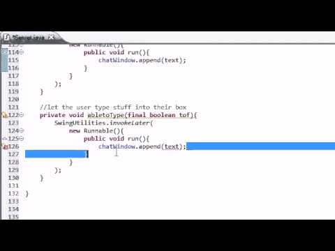 Intermediate Java Tutorial   47   Giving the User Permission to Type