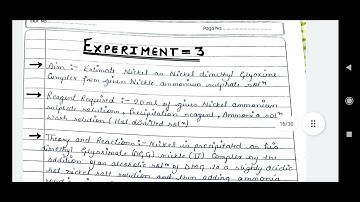 b.sc second year chemistry practical file 2023