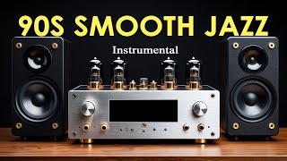 90s Smooth Jazz Instrumental | Relaxing Evening Ambience for Chill & Focus