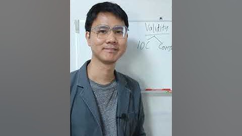 Validity - IOC and Constructed validity | ความตรงเชิงโครงสร้าง. #ปรึกษาสถิติ #smartresearchthai