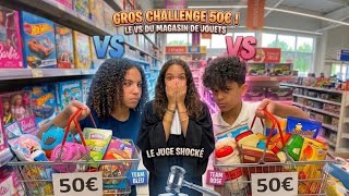50€ CHALLENGE ILYES VS LINA 😱