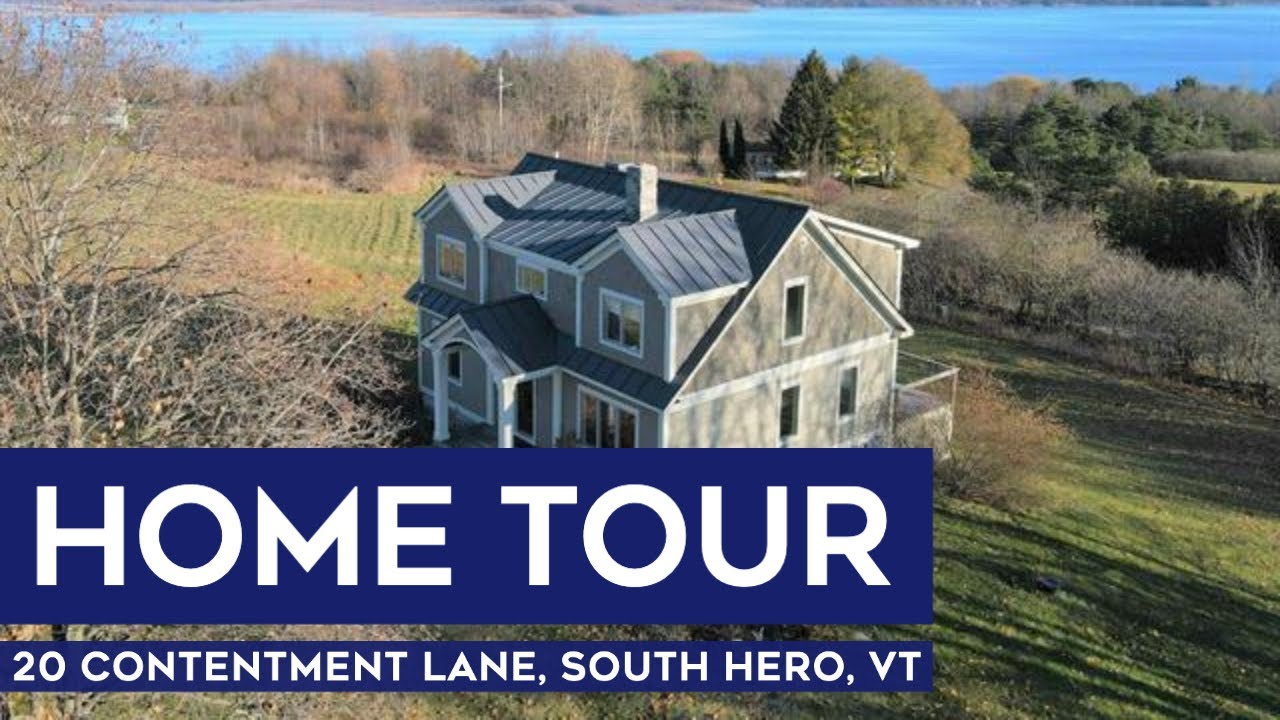 Vermont Home Tour: Champlain Islands Contemporary Home in South Hero VT