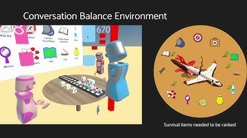 Conversation Balance: An VR Interaction to Improve the Remote Work Social Experience